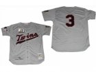 mlb minnesota twins #3 killebrew grey