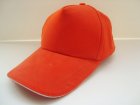 soccer blank hat orange