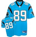 nfl Youth Carolina Panthers #89 Steve Smith blue