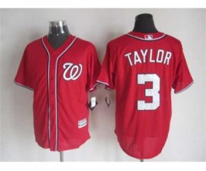 mlb jerseys washington nationals #3 taylor red