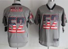 Nike San Francisco 49ers #52 Wills Grey Jerseys(USA Flag Fashion Shadow Elite)