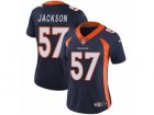 Women Nike Denver Broncos #57 Tom Jackson Vapor Untouchable Limited Navy Blue Alternate NFL Jersey