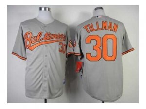 mlb jerseys baltimore orioles #30 tillman grey