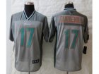 Nike Miami Dolphins #17 Tannehill Grey Jerseys(Vapor Elite)