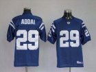 nfl indianapolis colts #29 addai blue