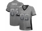 Nike Women New Raiders #89 Amari Cooper Grey Stitched jerseys(Drift Fashion)