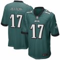 Men's Philadelphia Eagles #17 Alshon Jeffery Nike Green Game Jersey