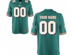 Men\'s Nike Miami Dolphins Customized Game Team Color Jerseys (S-4XL)