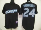 MLB Toronto Blue Jays #24 Romero Black