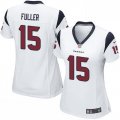 Women Nike Houston Texans #15 Will Fuller White Stitched NFL Elite Jersey