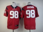 Nike NFL Houston Texans #98 barwin red jerseys[Elite]