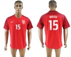 2017-18 USA 15 OROZCO Home Thailand Soccer Jersey