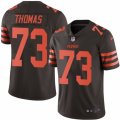Mens Nike Cleveland Browns #73 Joe Thomas Limited Brown Rush NFL Jersey