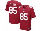 Mens Nike New York Giants #85 Rhett Ellison Elite Red Alternate NFL Jersey