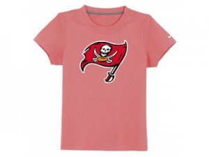 nike tampa bay buccaneers sideline legend authentic logo youth T-Shirt pink