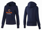 Women Chicago bears Logo Pullover Hoodie-107