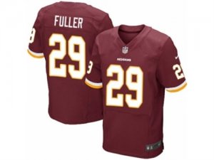 Mens Nike Washington Redskins #29 Kendall Fuller Elite Burgundy Red Team Color NFL Jersey