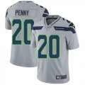 Nike Seahawks #20 Rashaad Penny Gray Vapor Untouchable Limited Jersey