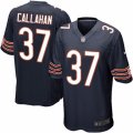 Mens Nike Chicago Bears #37 Bryce Callahan Game Navy Blue Team Color NFL Jersey