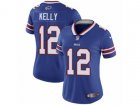 Women Nike Buffalo Bills #12 Jim Kelly Vapor Untouchable Limited Royal Blue Team Color NFL Jersey