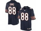 Mens Nike Chicago Bears #88 Dion Sims Limited Navy Blue Team Color NFL Jersey