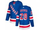 Youth Adidas New York Rangers #20 Chris Kreider Royal Blue Home Authentic Stitched NHL Jersey