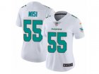 Women Nike Miami Dolphins #55 Koa Misi Vapor Untouchable Limited White NFL Jersey