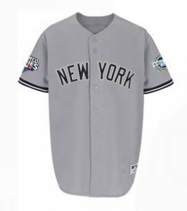 kids New York Yankees #7 Mantle 2009 World Series Patch grey