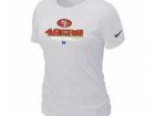 Women San Francisco 49ers White T-Shirt