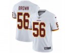 Mens Nike Washington Redskins #56 Zach Brown Vapor Untouchable Limited White NFL Jersey