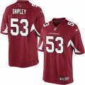 Mens Nike Arizona Cardinals #53 A.Q. Shipley Limited Red Team Color NFL Jersey
