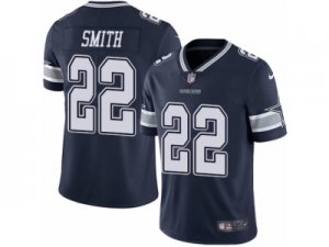 Mens Nike Dallas Cowboys #22 Emmitt Smith Vapor Untouchable Limited Navy Blue Team Color NFL Jersey