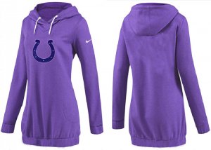 Women Indianapolis Colts Logo Pullover Hoodie-041