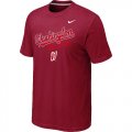 Nike MLB Washington Nationals 2014 Home Practice T-Shirt - Red