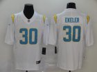 Mens Los Angeles Chargers #30 Austin Ekeler White jersey