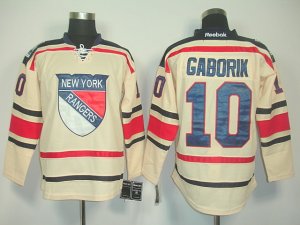 nhl new york rangers #10 gaborik white[2011 new]