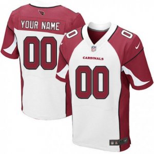 Youth Nike Arizona Cardinals Customized Elite White NFL Jersey