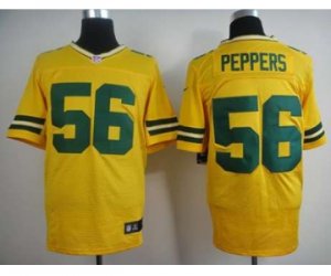 Nike jerseys green bay packers #56 peppers yellow[Elite][peppers]