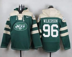 Nike New York Jets #96 Muhammad Wilkerson Green Player Pullover NFL Hoodie