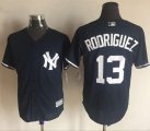 New York Yankees #13 Alex Rodriguez Navy Blue New Cool Base Stitched Baseball Jersey