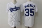 Dodgers #35 Cody Bellinger White Cool Base Jersey