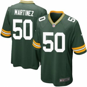 Mens Nike Green Bay Packers #50 Blake Martinez Game Green Team Color NFL Jersey