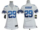 Nike Women Dallas cowboys #29 Demarco Murray White