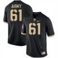 Army Black Knights 61 Joe Steffy Black College Football Jersey