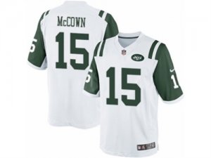 Mens Nike New York Jets #15 Josh McCown Limited White NFL Jersey