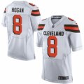 Mens Nike Cleveland Browns #8 Kevin Hogan Limited White NFL Jersey