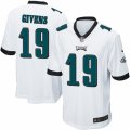 Mens Nike Philadelphia Eagles #19 Chris Givens Game White NFL Jersey