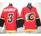 nhl calgary flames #3 phaneuf red