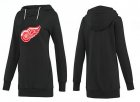 NHL Women Detroit Red Wings Logo Pullover Hoodie 30