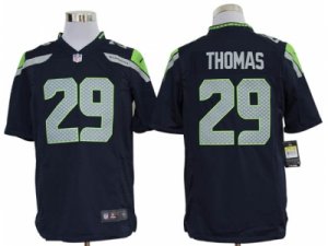 Nike seattle seahawks #29 earl thomas blue Game Jerseys